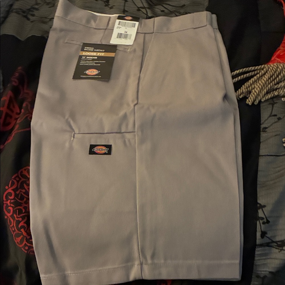 Dickies Professional Light Gray Knee-Length Shorts